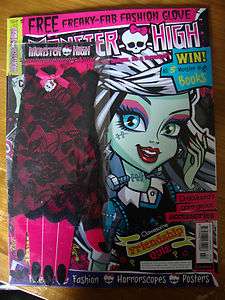   Issue 2 UK magazine Free Lace Glove gift, win prizes, comic strip