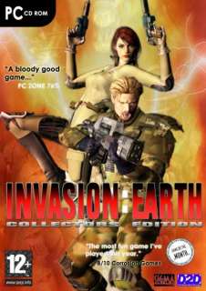 INVASION EARTH   COLLECTORS ED. NEW / SEALED PC CD ROM  