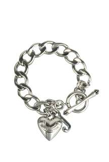 Silver Starter Charm Bracelet by Juicy Couture Accessories   Metallic 