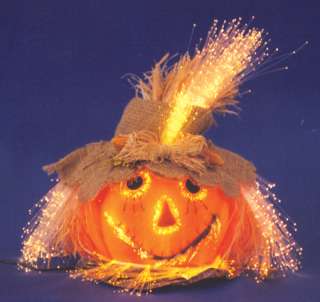 Fiber Optic Halloween Pumpkins