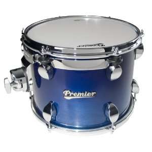   12x9 Inches Quick Tom, Drum Set (Renee Blue) Musical Instruments