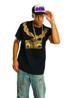  Adult Mens Ghetto Blast Hip Hop Halloween Shirt Clothing