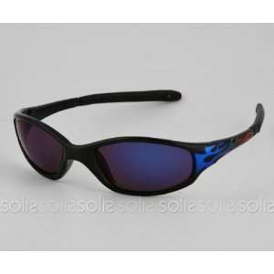  Eye Candy Eyewear   Black Frame Sunglasses with Purple 