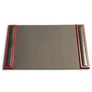   Dacasso 8000 Series Wood & Leather Side Rail Desk Pad
