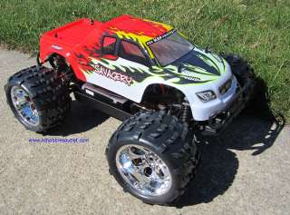 NEW 1/8 SCALE BRUSHLESS ELECTRIC 4WD RC MONSTER TRUCK  