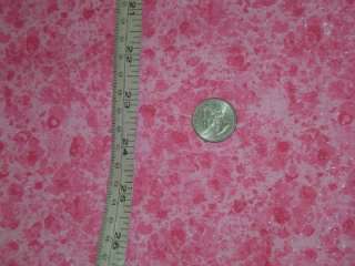45x 2Y15 HOT PINK SPARKLE COTTON FABRIC MARBLE PRINT sparkled fabric 