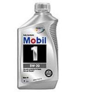  Mobil1 Fully Synthetic Motor Oil, 5W 20 Oil, Case of 6 