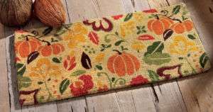 Autumn Harvest Estate Coir Doormat Outdoor Rug  