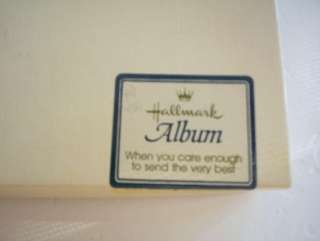 Vintage Hallmark Album Address Book  