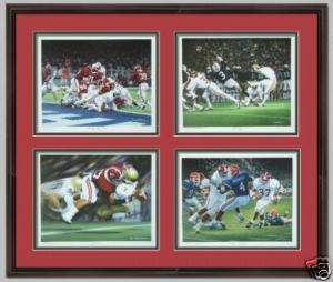 Alabama Football Daniel Moores greatest prints framed  