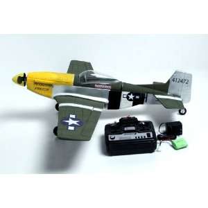 CH P51D MUSTANG Radio Remote Control Electric RC Warbird Airplane 