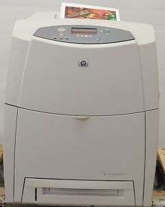 HP Laserjet 4600dn Duplex Color Laser Printer w/Toner  