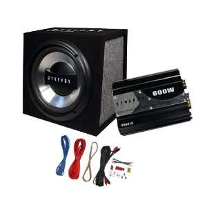   10 Car Subwoofer Box/Amplifier/Wiring by MA Audio: Car Electronics