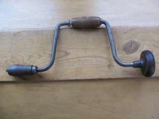 Vintage Woodworking Hand drill Brace Tool  