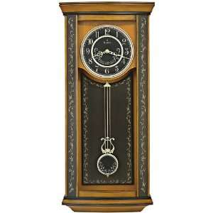  Bulova Wood Millbridge Wall Clock