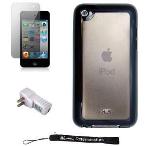  TPU Case with Smoky Hard Cover Skin for Apple iPod Touch 4 ( 4th 