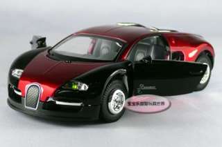   Vayron 1:32 Diecast Model Car With Sound&Light Claret red&Black B176
