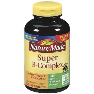  Nature Made Super B Complex Tablets, Value Size, 360 Count 