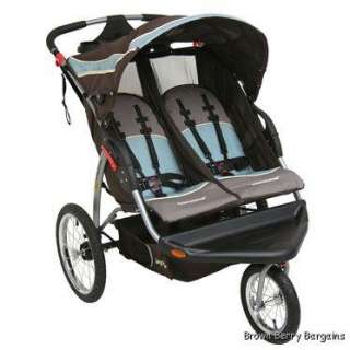 New 2011 Double Baby Twins Jogging Stroller Baby Trend Expedition 