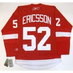  Jonathan Ericsson Detroit Red Wings Jersey Real Rbk   XX 