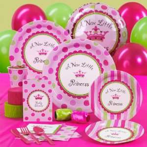  A New Little Princess Baby Shower Standard Party Pack for 
