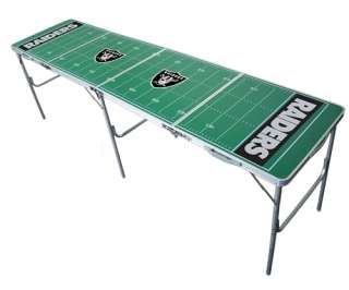 NFL Oakland Raiders Ping Pong Tailgate Table 897149011567  
