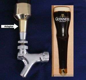 Guinness Draught beer tap handle faucet adapter SLV  
