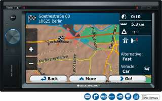 Blaupunkt NewYork 800 Car Multimedia Navigation GPS Bluetooth DVD USB