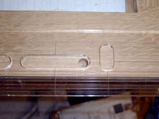 Slot Cutting Router Template, Picture Frame Slots  