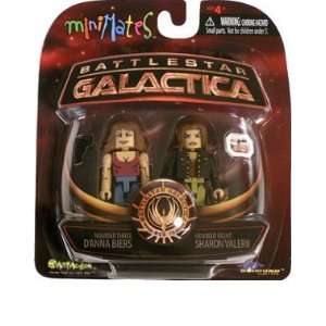  Battlestar Galactica Minimates 2Pk Collectible Figures 