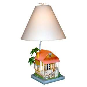    Yellow Beach House Night Light Table Lamp