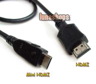 50cm Universal Male Mini HDMI To Male HDMI Video Cable for Sony Camera 