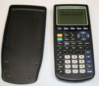 Ti 83 Plus Graphing Calculator with cover. Works greatPlease review 
