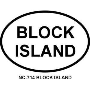 BLOCK ISLAND Personalized Sticker