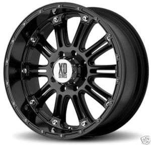   inch XD795 HOSS Black Offroad Truck RIMS Wheels & Nitto TIRES  