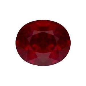  2.5cts Natural Genuine Loose Ruby Oval Gemstone 