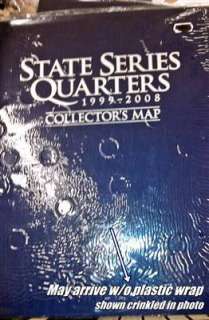   50 State Series Quarter Collectors Album Book Coin Holder 1999   2008