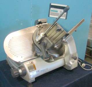 Hobart 2812PS Commercial Slicer with Sharpener and Scale  