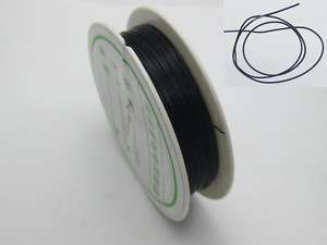 30 Meters Black Copper Beading Jewelry Wire Craft 0.4mm  