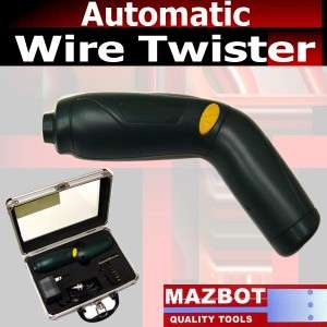 Mazbot Electric Automatic Wire Twisting Twister Pliers  