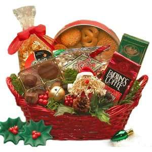 Holiday Cheer Gourmet Food Christmas Gift Basket:  Grocery 