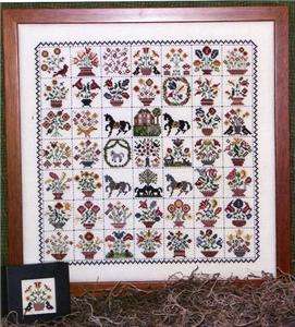 Rosewood Manor Emily Monroe Quilt Cross Stitch Book  