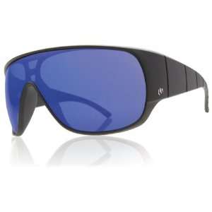   Shaker Sunglasses Matte Black/Grey Blue Chrome