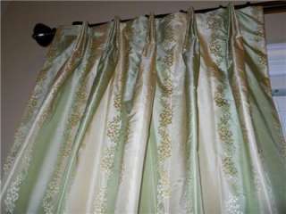  - 95988617_robert-allen-silk-drapes-custom-curtains-drapery-pair-