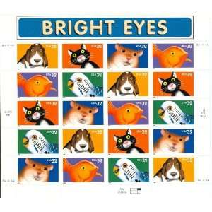 Bright Eyes Collectible Stamp Sheet 