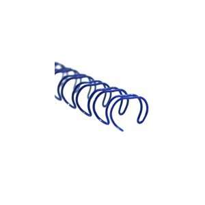  1/4 Blue Spiral O 19 Loop Wire Binding Combs   210pk Blue 