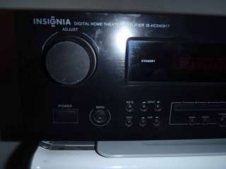 INSIGNIA 6.1 CHANNEL 600W DIGITAL HOME THEATER RECEIVER/ AMPLIFIER   I 