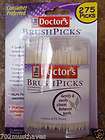 Doctors BRUSH PICKS Interdental Toothpicks • 275 Count