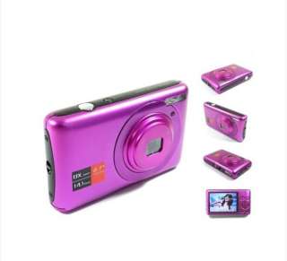 Speed Purple 2.7 TFT 14.1MP digital camera DV ANTI  