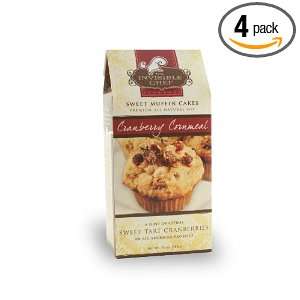 The Invisible Chef Muffin Mix, Cranberry Cornmeal, 16 Ounce Boxes 